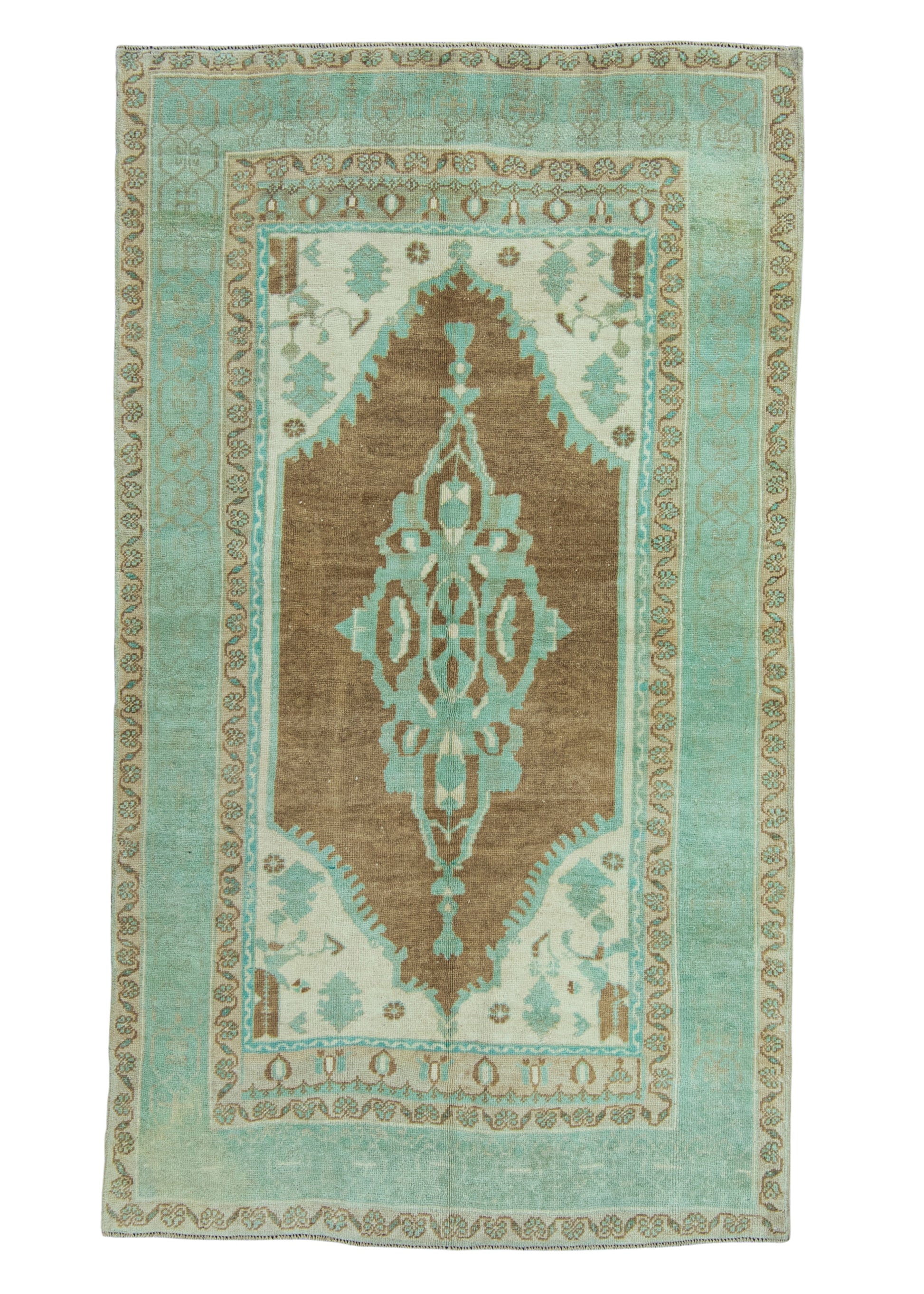 Turkish Vintage Rug 4'7" x 8' #20784
