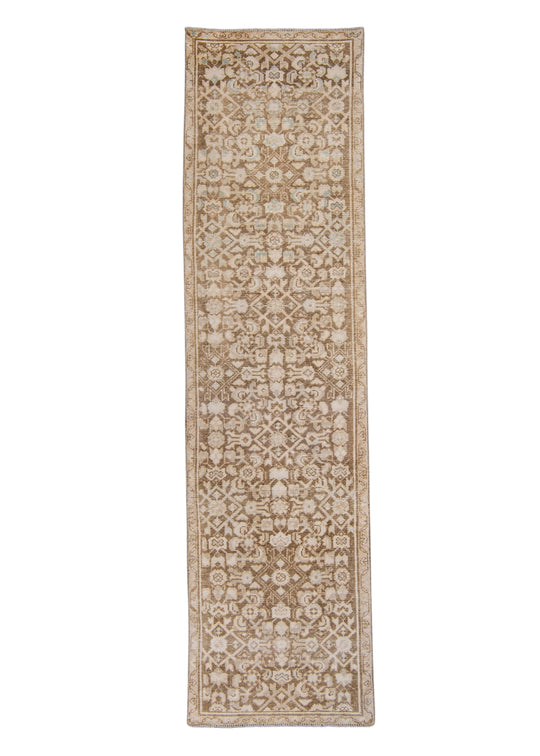 Turkish Vintage Anatolian Runner Rug 2'4" x 8'11" #16907