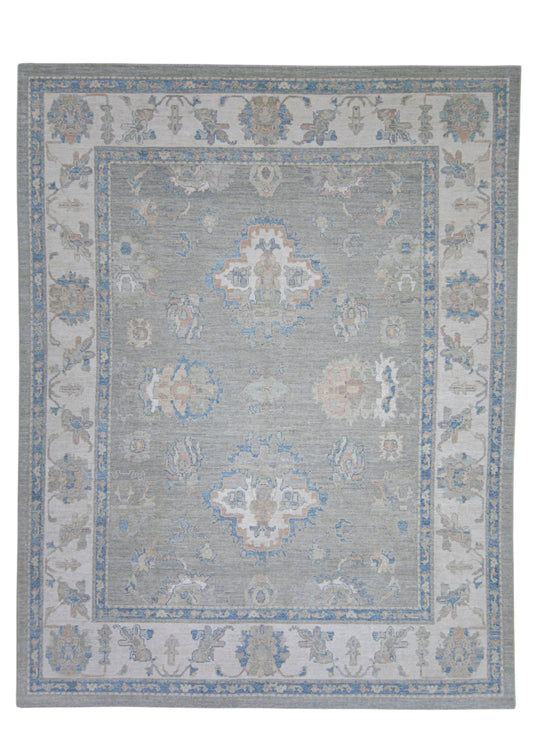 Turkish Oushak Rug 11'9" x 15'1" #17812