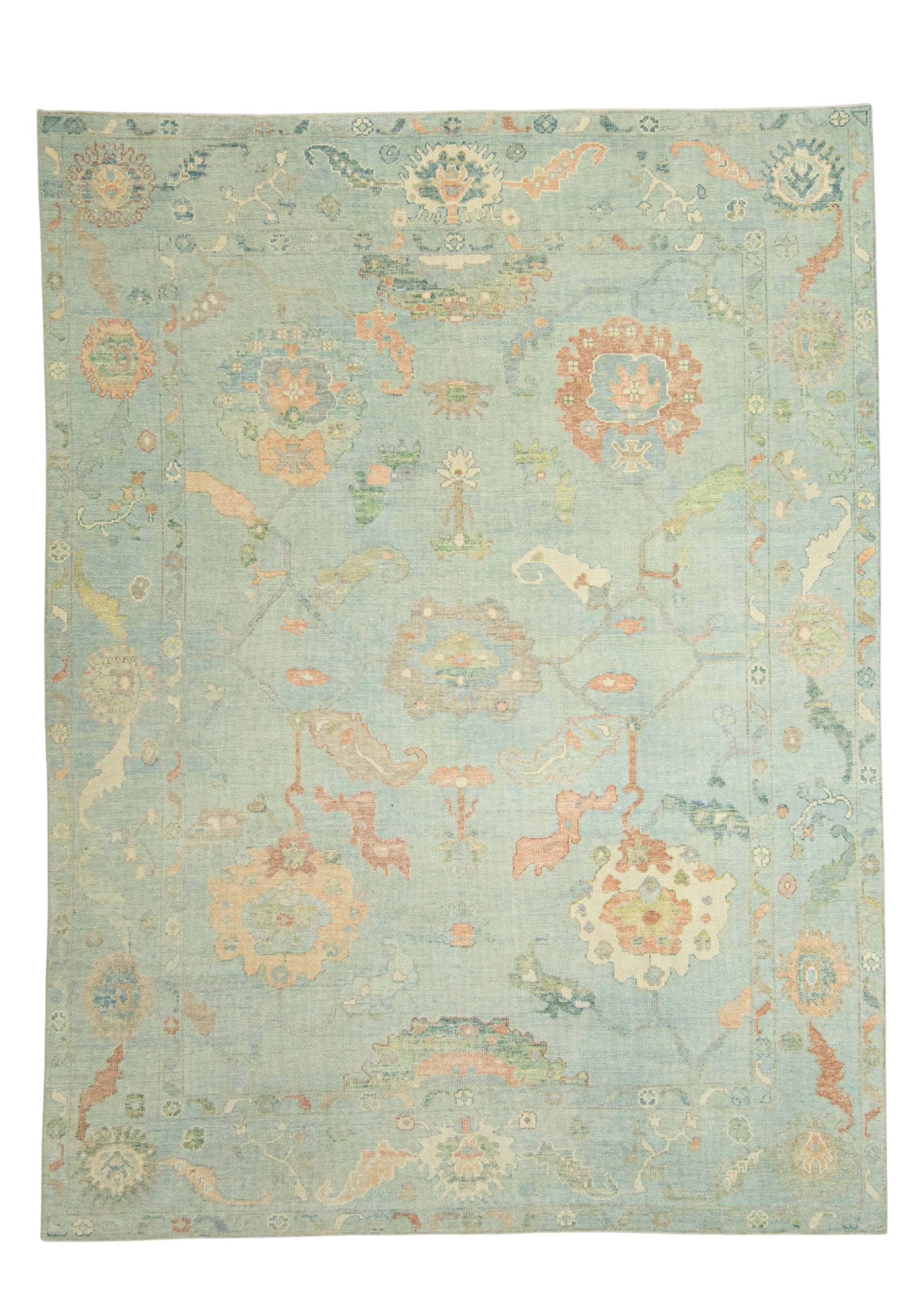 Turkish Oushak Rug 9' x 12' #22199
