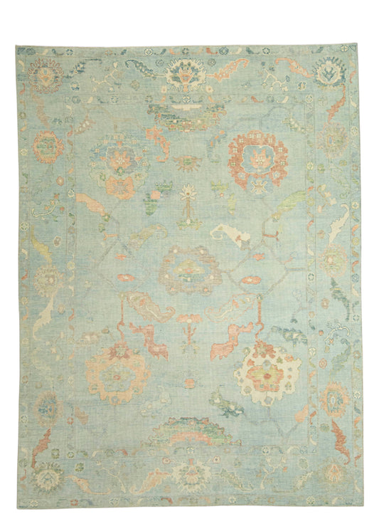 Turkish Oushak Rug 9' x 12' #22199