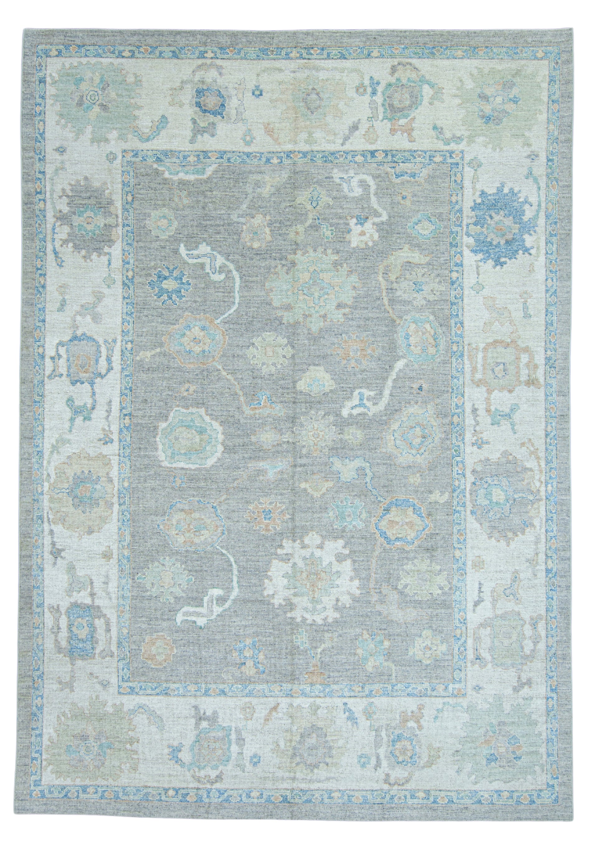 Turkish Oushak Rug 9'10" x 14' #17858