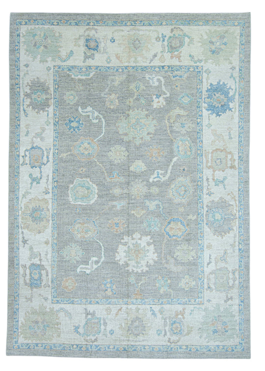 Turkish Oushak Rug 9'10" x 14' #17858