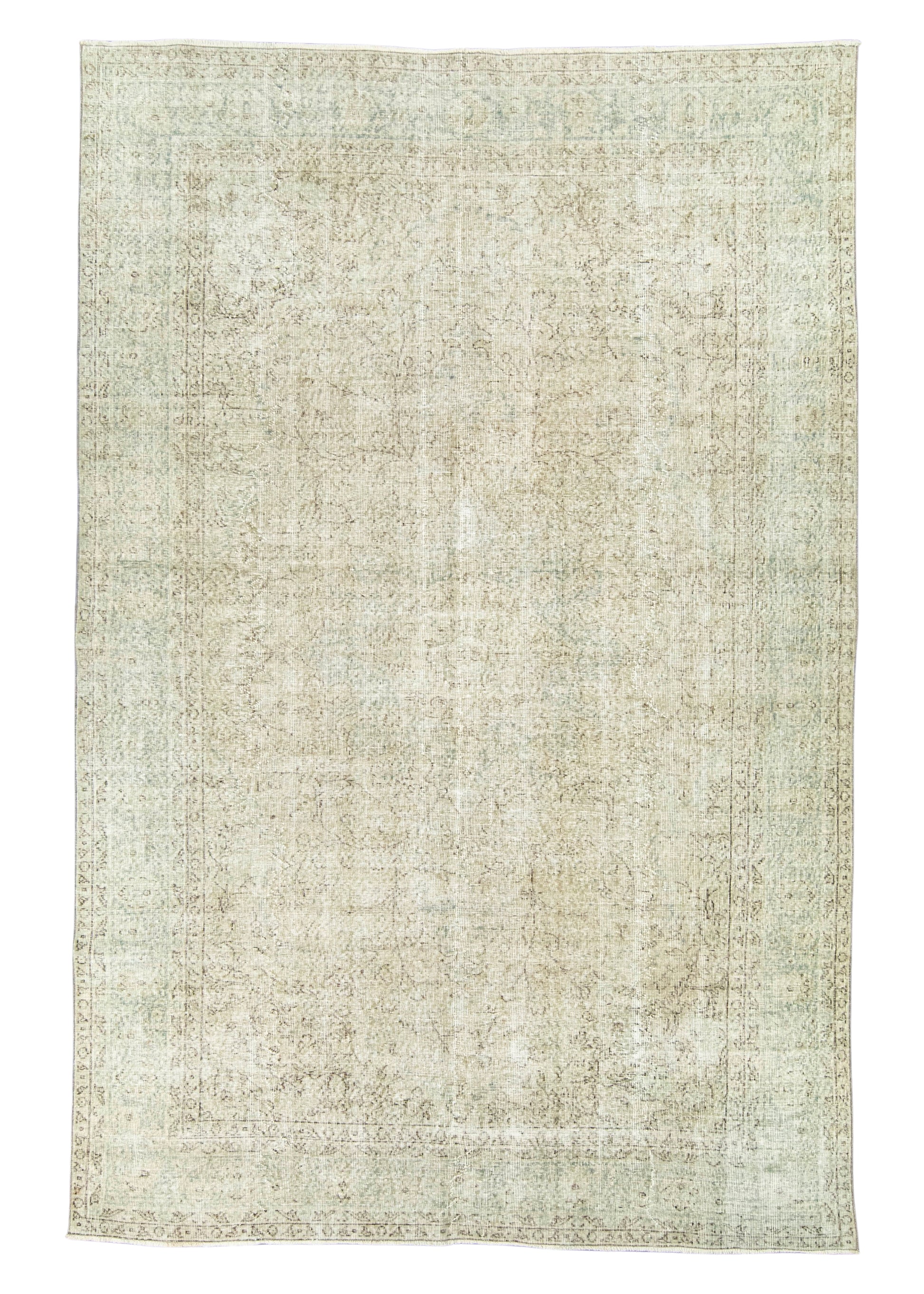 Turkish Vintage Rug 6'11" x 10'5" #21322