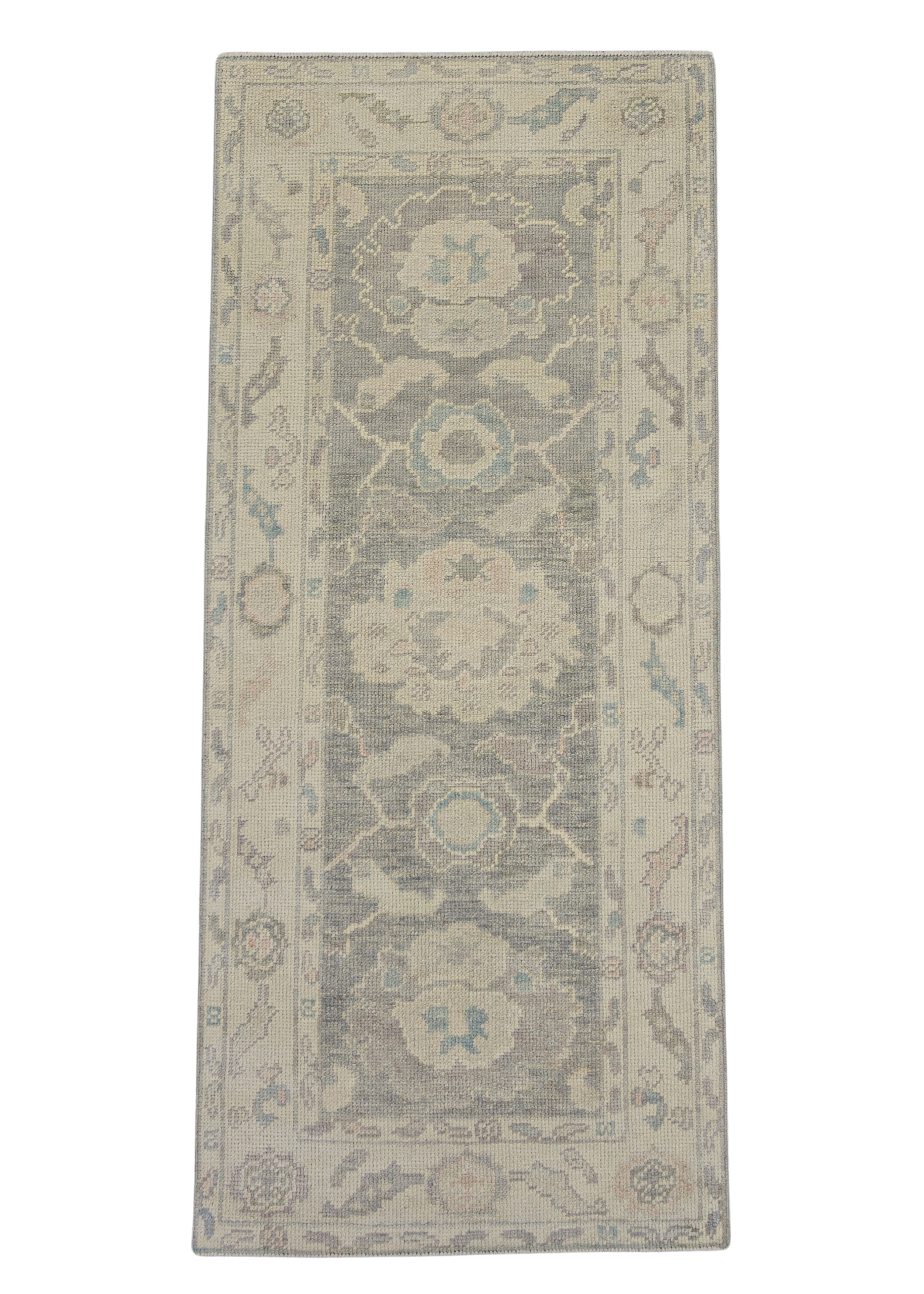 Turkish Oushak Rug 2'6" x 5'8" #12076