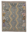 Turkish Oushak Rug 5'6" x 6'10" #4574