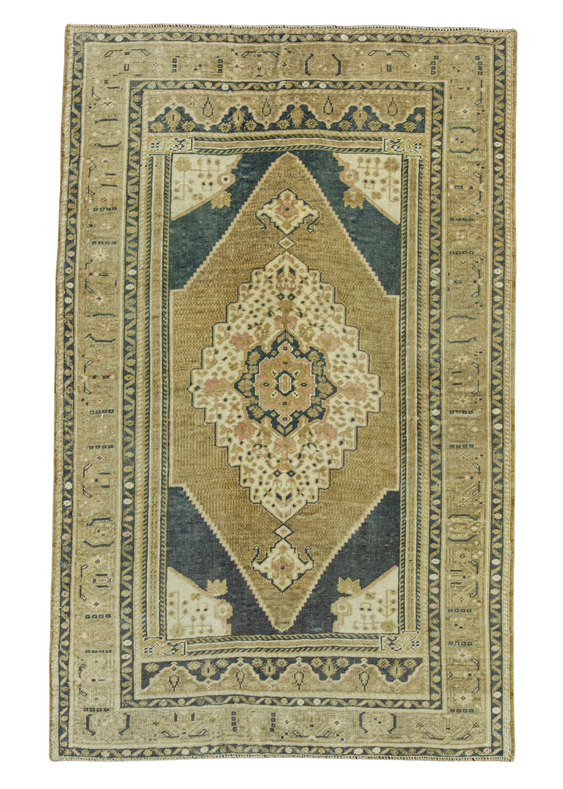 Turkish Vintage Rug  3'10" x 6' #20697