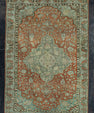 Turkish Vintage Rug  4' x 5'10" #20688