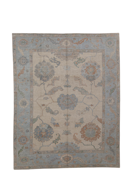 Turkish Oushak Rug 8' x 10' #12058