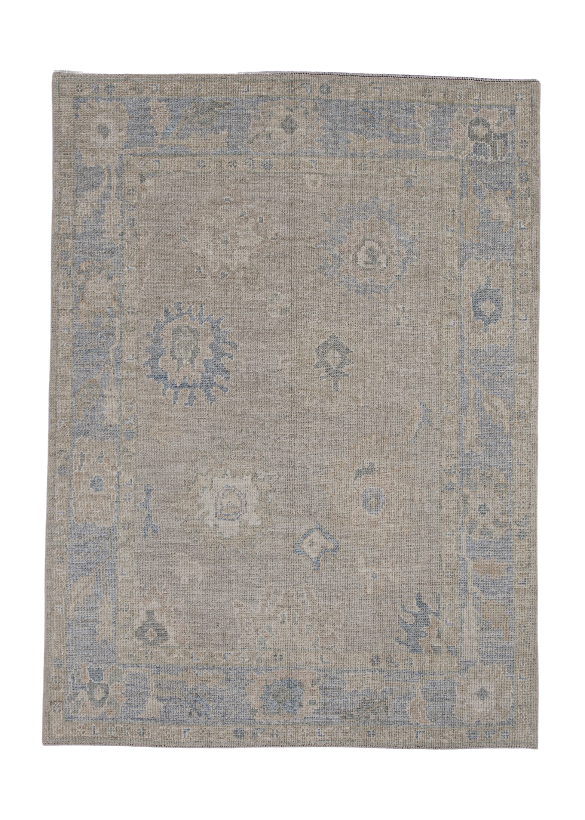 Turkish Oushak Rug 5' x 6'10" #11767