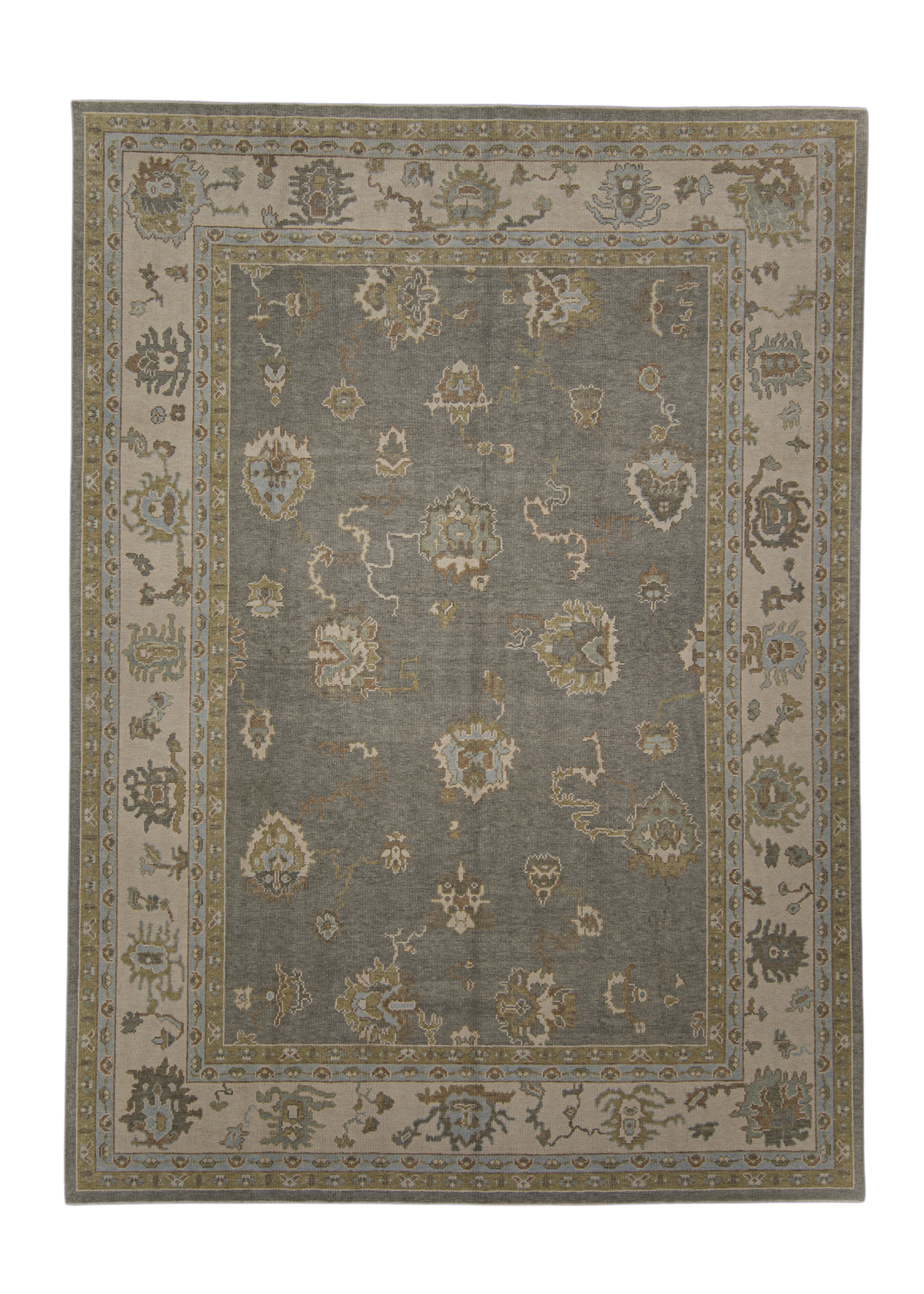 Turkish Oushak Rug 9' x 12'4" #12033