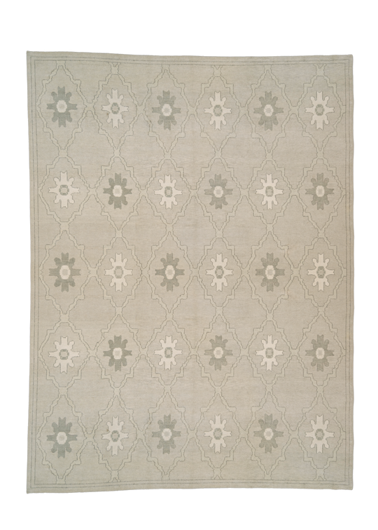 Turkish Oushak Rug 10'6" x 13'8" #11822