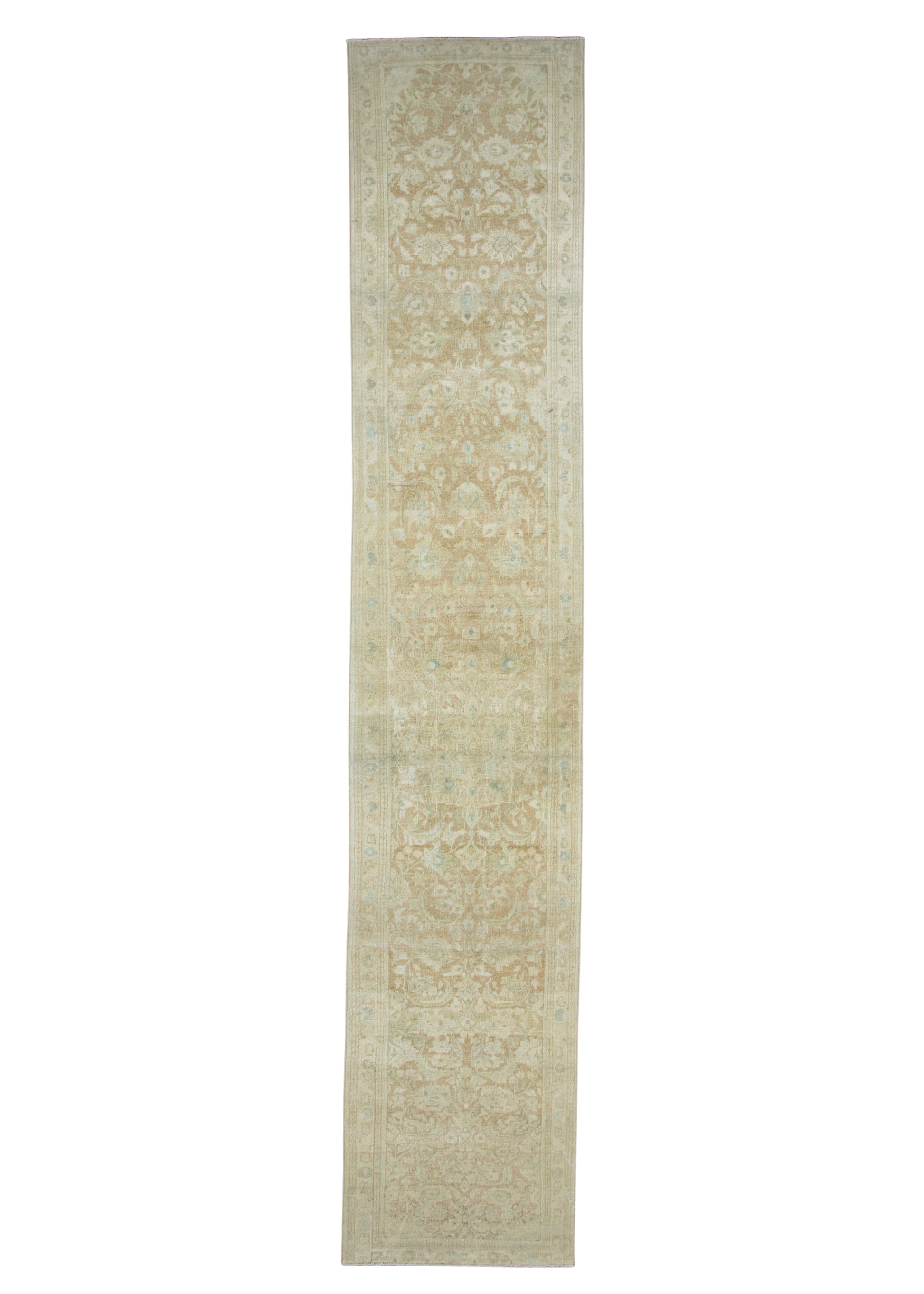 Turkish Vintage Anatolian Runner Rug 2'5" x 13' #17523