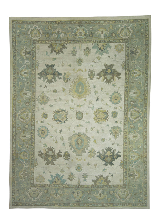 Turkish Oushak Rug 10'4" x 13'11" #18609