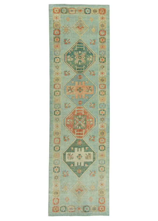 Turkish Oushak Rug 4'11" x 17'3" #20007