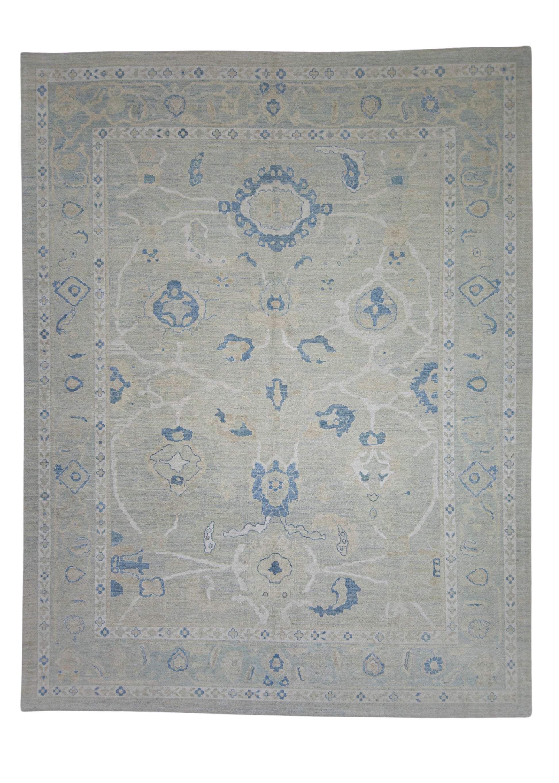 Turkish Oushak Rug 12'5" x 16'1" #17705