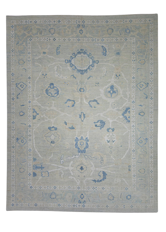 Turkish Oushak Rug 12'5" x 16'1" #17705