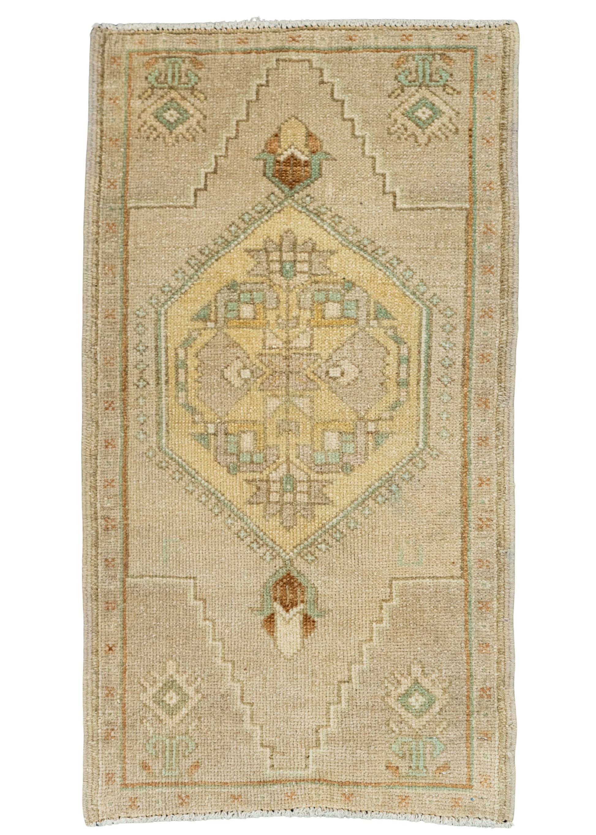 Turkish Yastik Rug  1'7" x  2'11" #22542