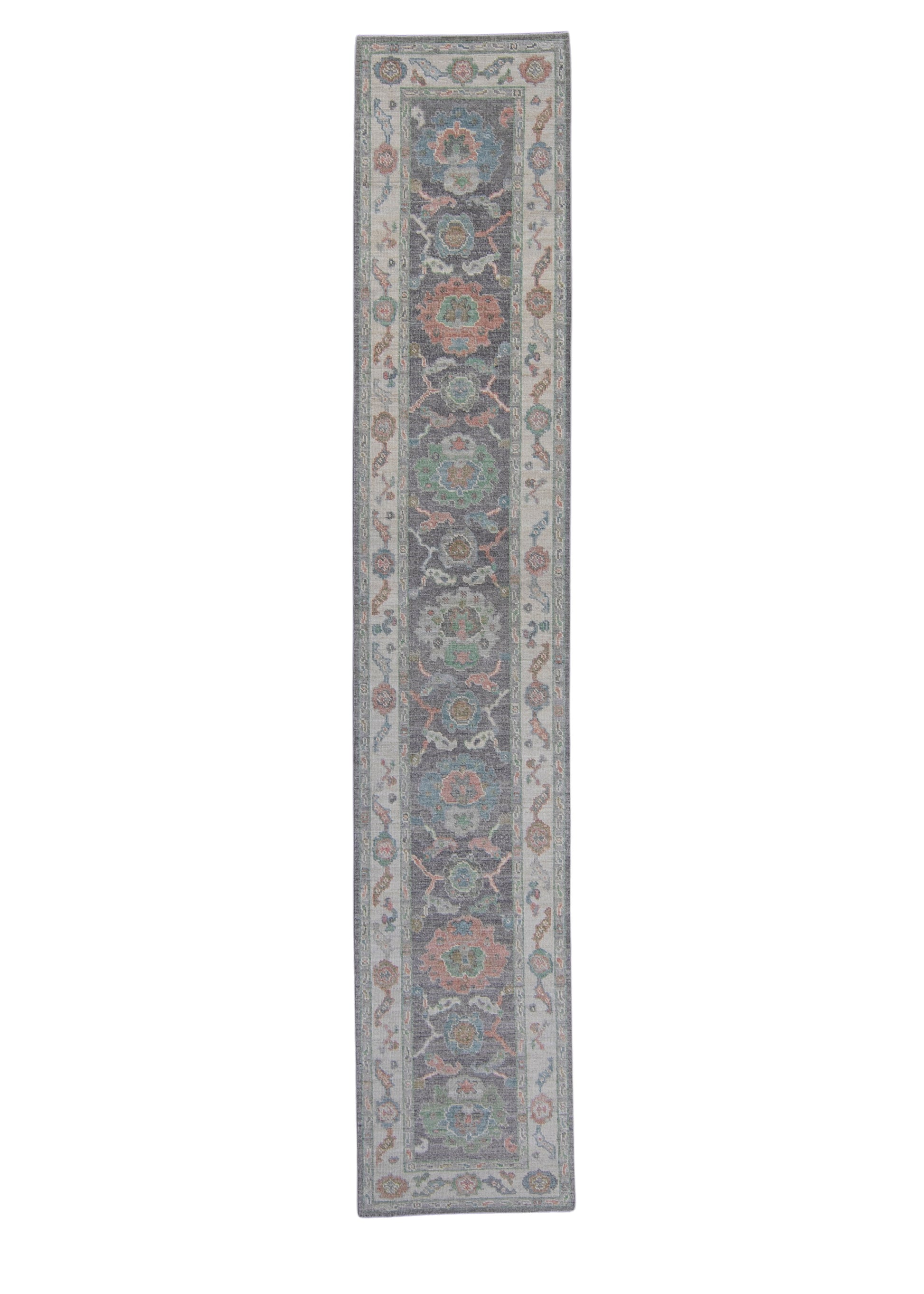 Turkish Oushak Runner Rug 2'8" x 14'3" #16339