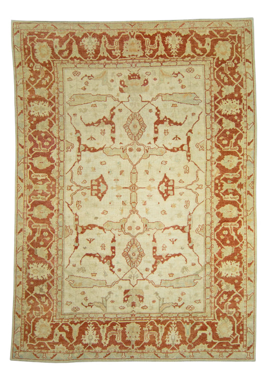 Turkish Oushak Rug 9'9" x 13'8" #18535
