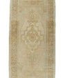 Turkish Mini Rug Oriental Hand Knotted Vintage Rug 1'8" x 3'7" #20624