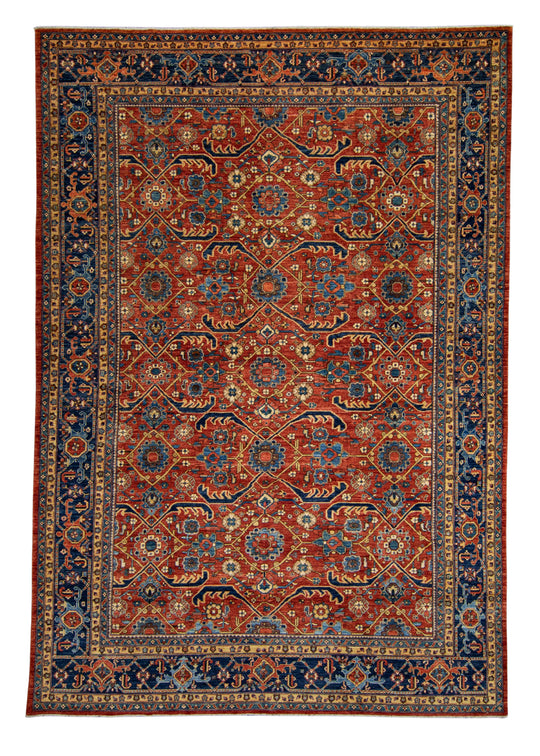 Oriental Handmade Rug  9'11" x 14'2" #17774