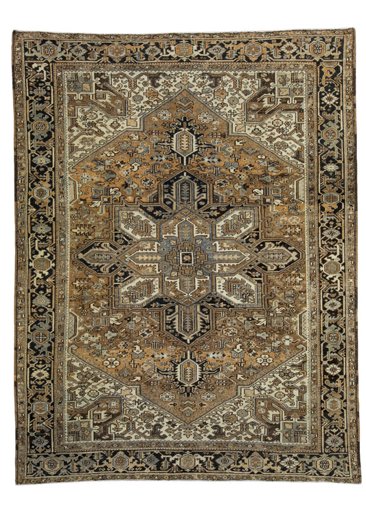 Antique Turkish Rug 8'4'' x 11' #12106