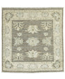 Oushak Square Rug 3' x 3'1" #22733