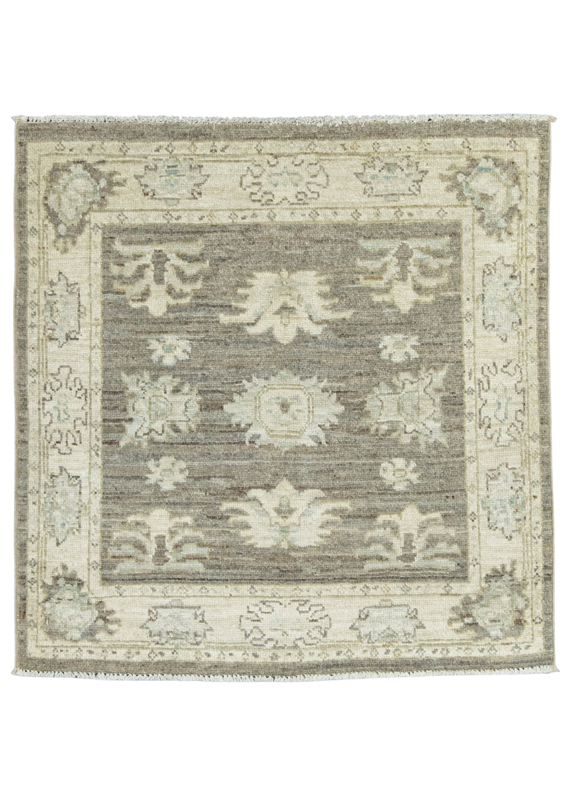 Oushak Square Rug 3' x 3'1" #22733