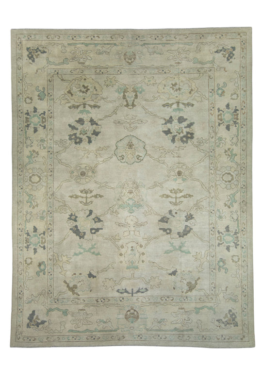 Oushak Rug 9'5" x 12'5" #17875