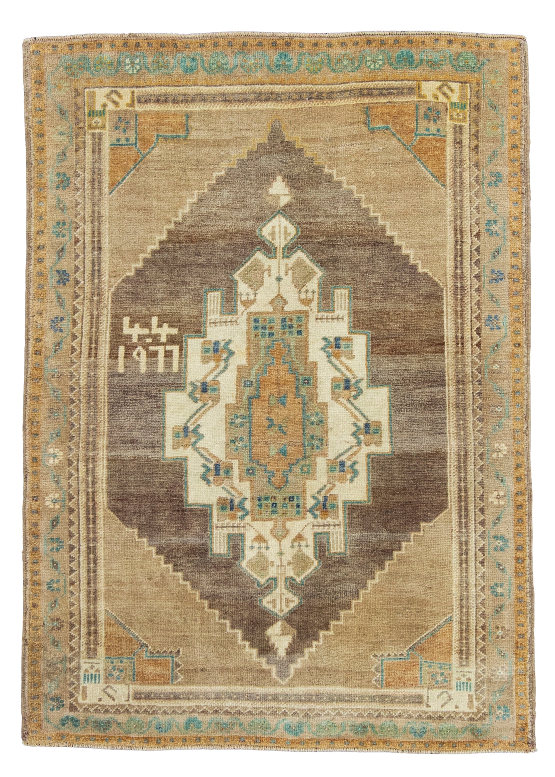 Turkish Anatolian Rug 3'7" x 5' #22219