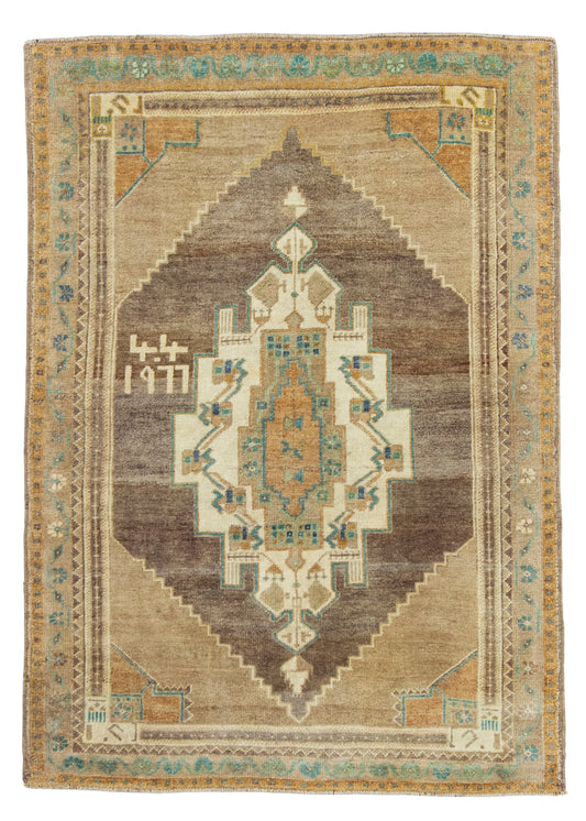 Turkish Anatolian Rug 3'7" x 5' #22219