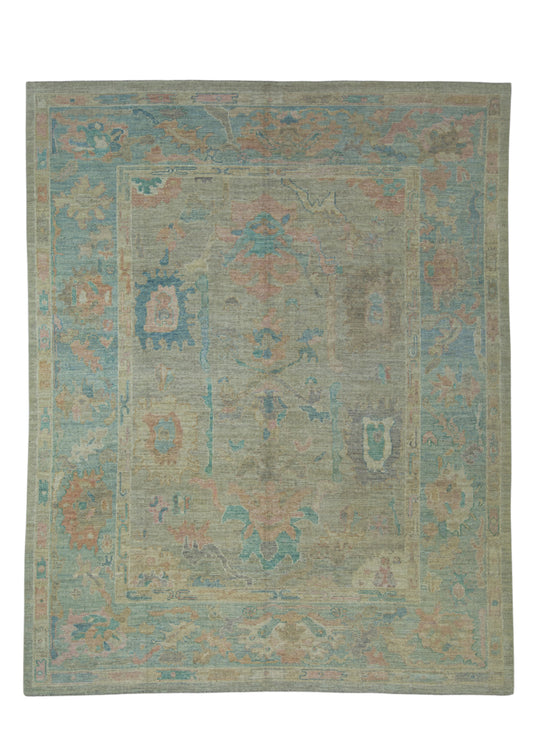 Turkish Oushak Rug 8'3" x 10'5" #17474