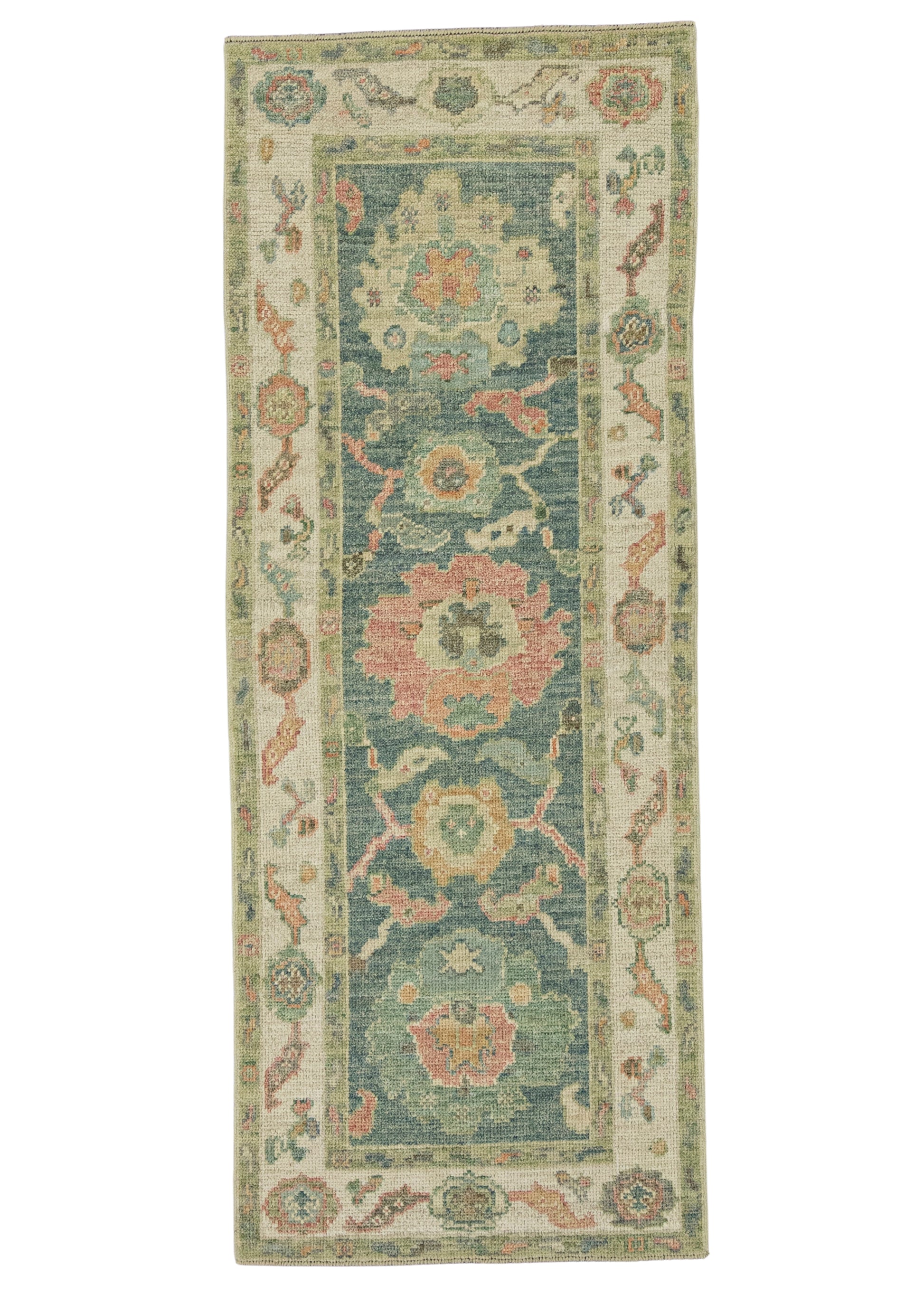 Turkish Oushak Rug 2'6" x 6'5" #20217