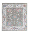 Square Turkish Oushak Rug 9'11" x 10'8" #17350
