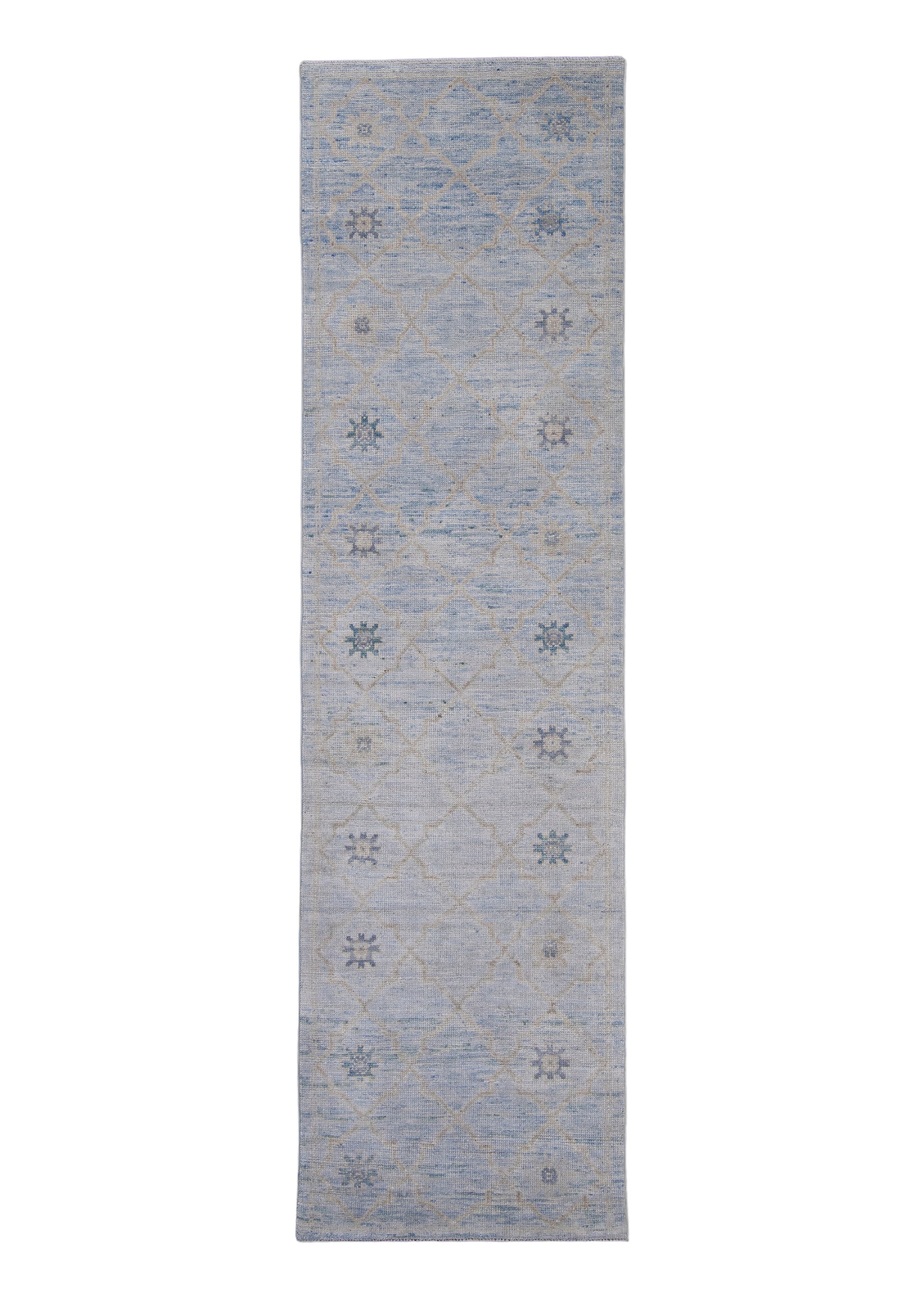 Turkish Oushak Rug 2'10" x 10'4" #16930