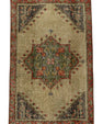 Turkish Mini Rug Oriental Hand Knotted Vintage Rug 2'3" x 3'6" #21107