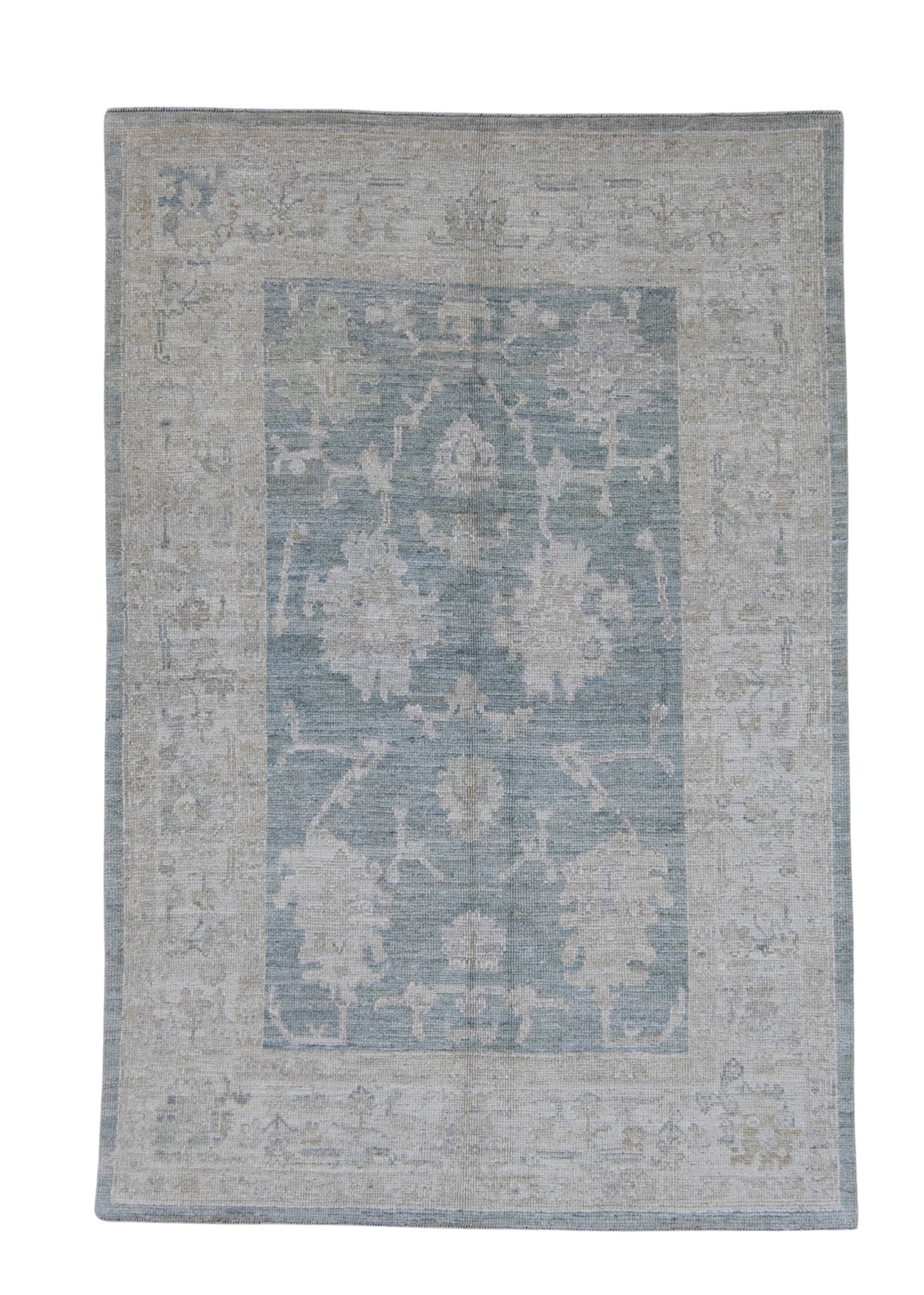 Turkish Oushak Rug 4'11" x 7'4" #16472