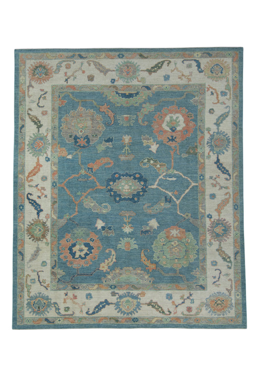 Turkish Oushak Rug 8'2" x 9'10" #17338