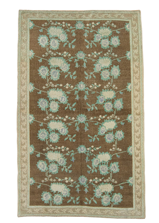 Turkish Vintage Rug 4'7" x 7'5" #17943