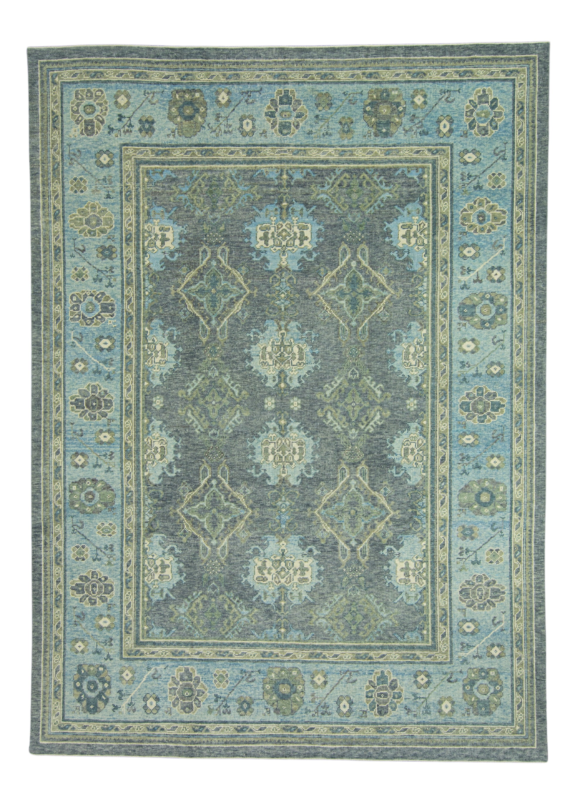 Turkish Oushak Rug 8'9" x 12' #17082