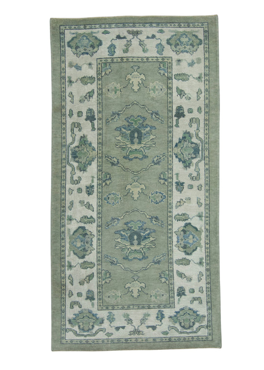 Turkish Oushak Rug 4' x 7'5" #18088