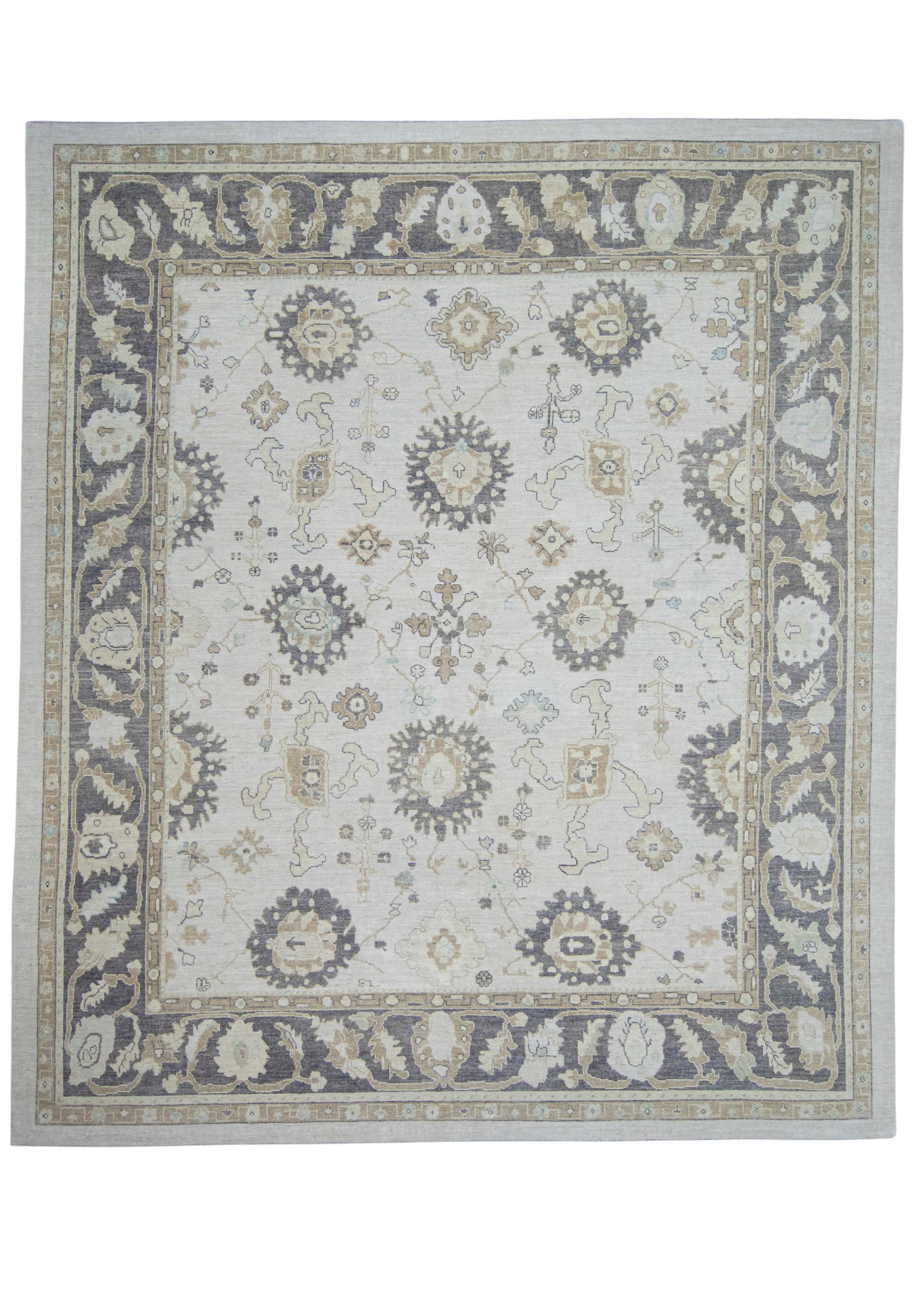 Turkish Oushak Rug 13'1" x 15'2" #20303