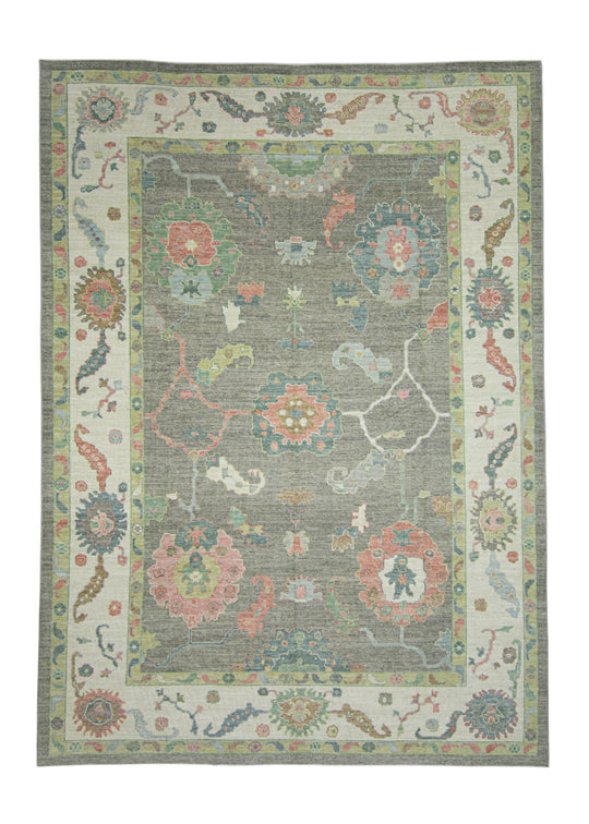 Turkish Oushak Rug 10'2" x 14'2" #17394