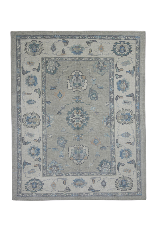 Turkish Oushak Rug 5'4" x 6'8" #11912