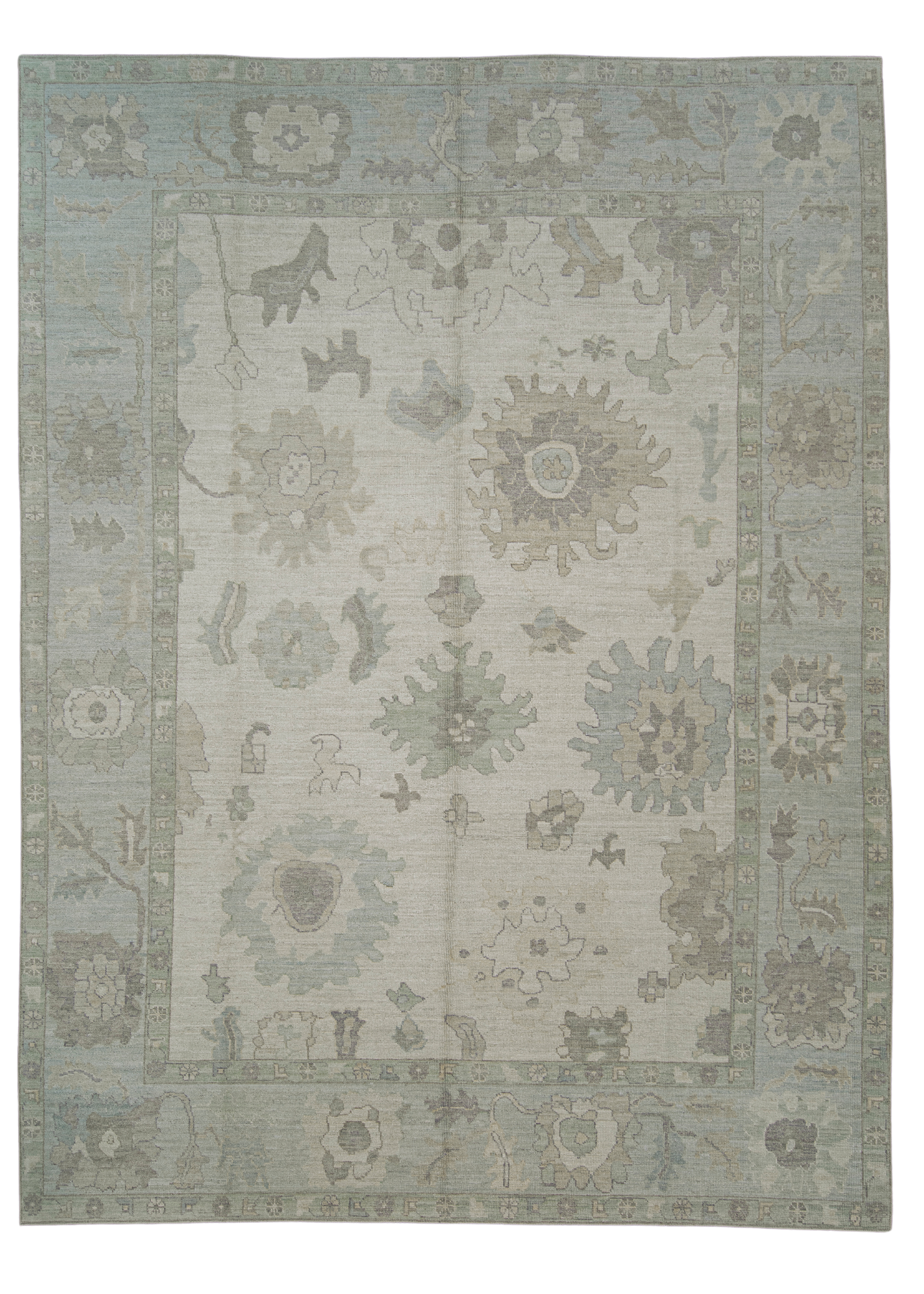 Turkish Oushak Rug 10'2" x 14'2" #11740
