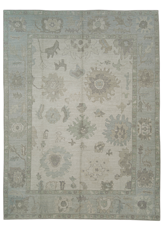 Turkish Oushak Rug 10'2" x 14'2" #11740