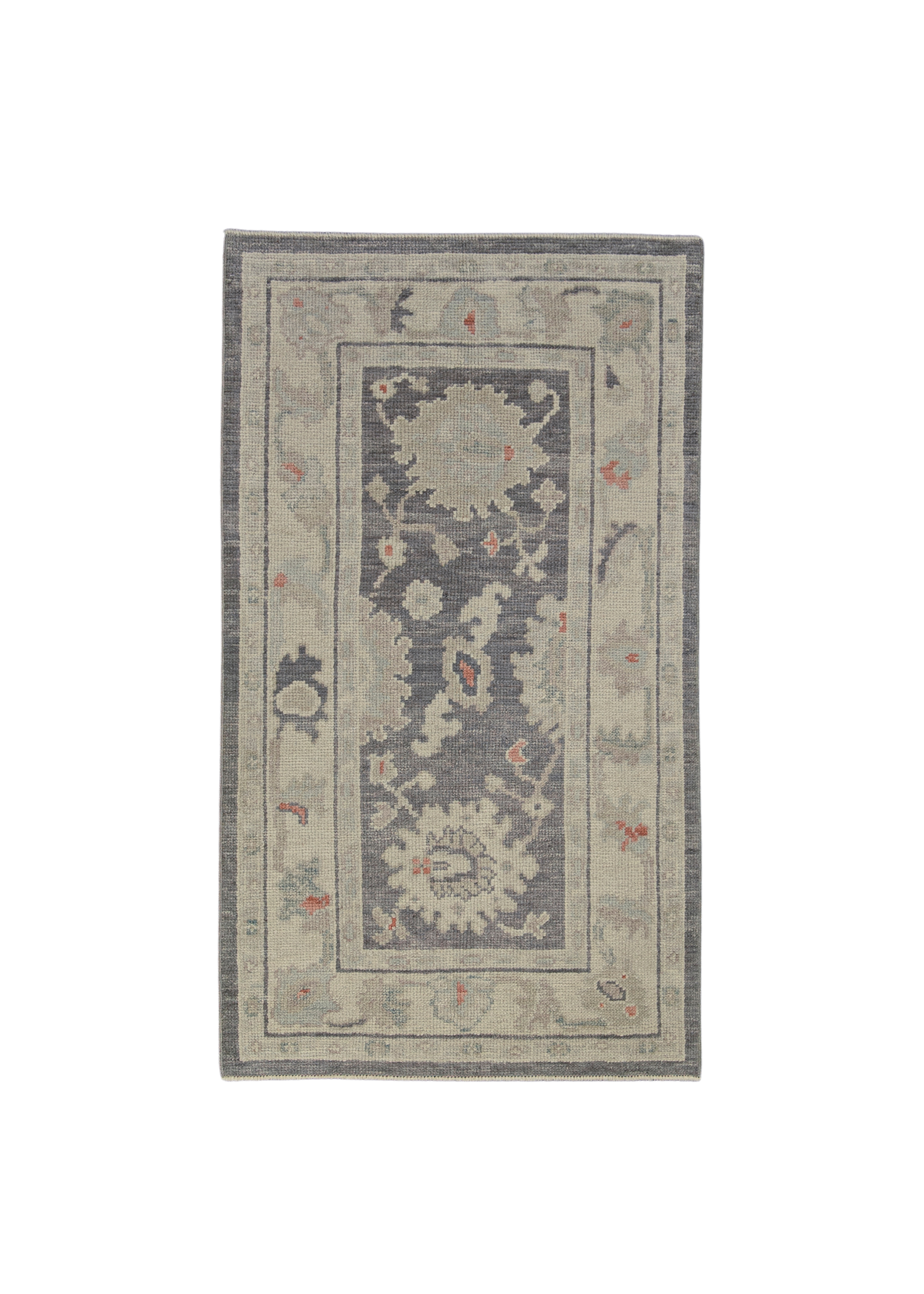 Turkish Oushak Rug 2'8" x 4'8" #2176