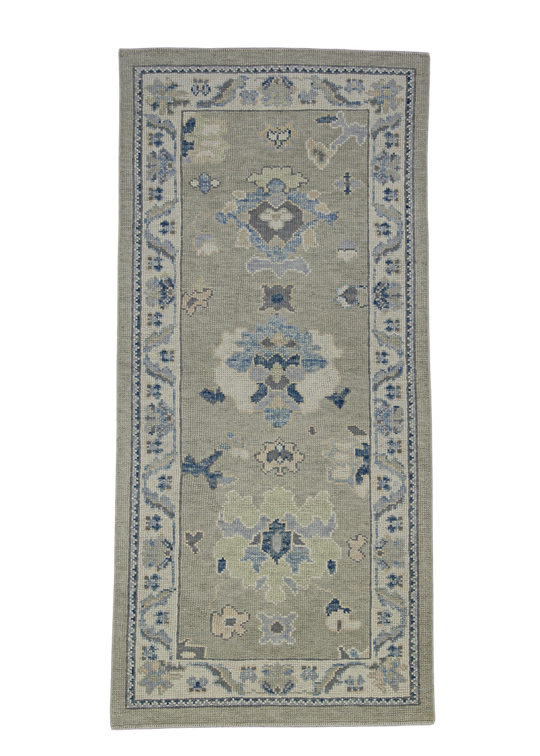 Turkish Oushak Rug 3' x 6'3" #12135