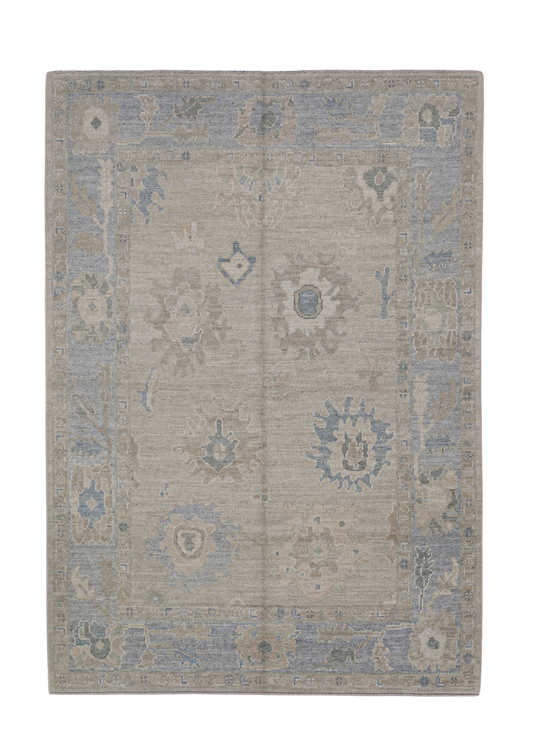 Turkish Oushak Rug 5' x 7'1" #11704